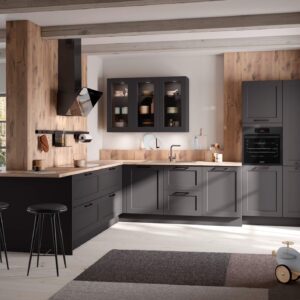 Haecker Roma Landhauskueche Schwarz