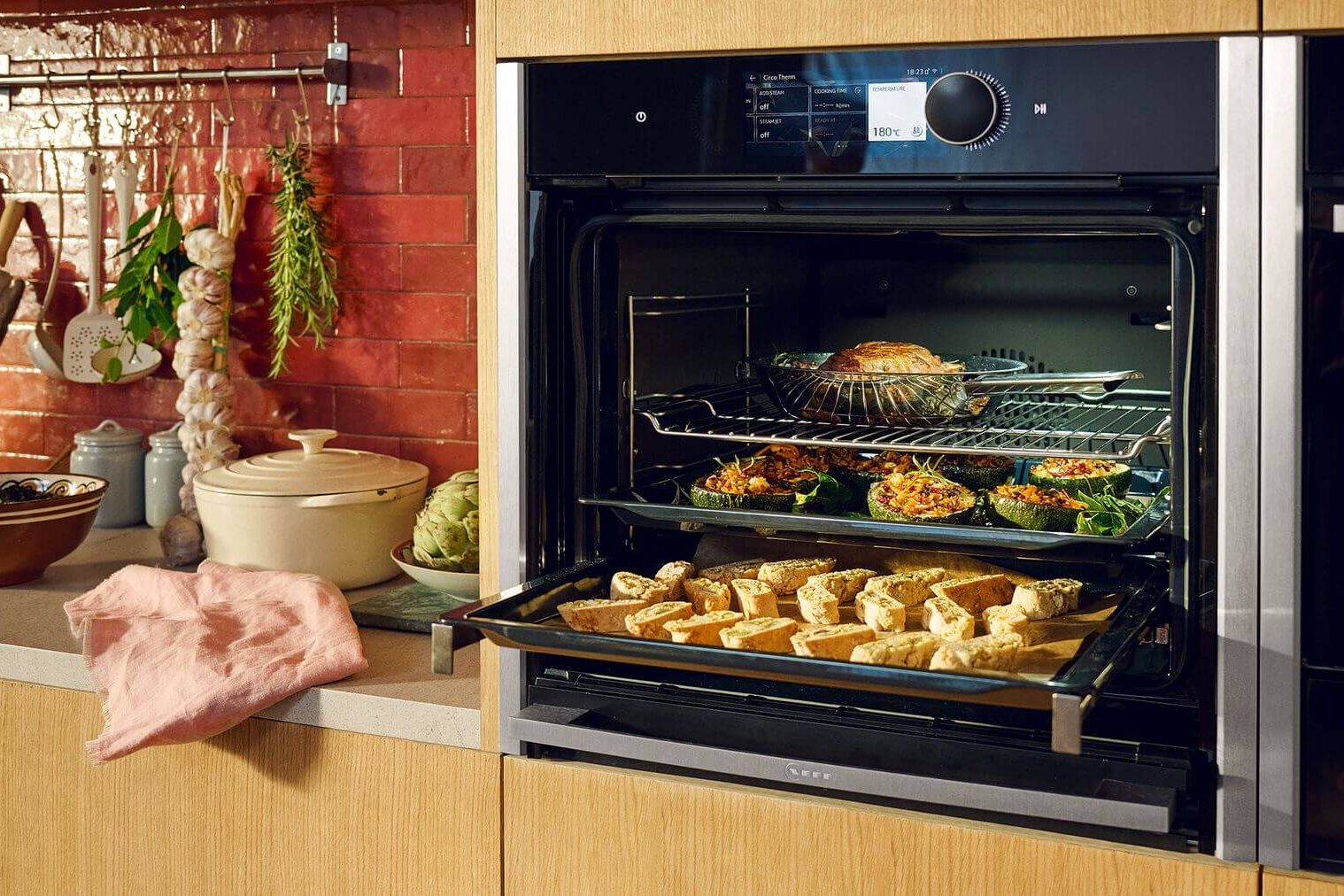 neff-backofen-circotherm-mehrere-ebenen